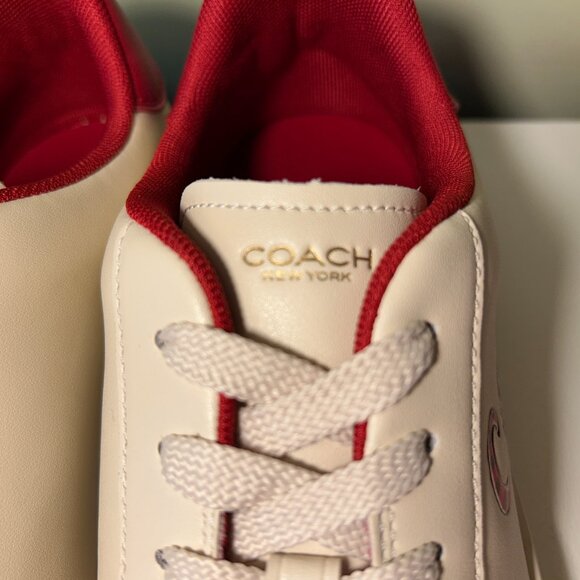 Coach New Year High Line Sneaker With Coach Snake Script - Picture 4 of 16
